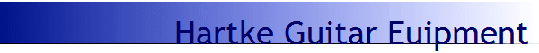 Hartke Guitar Euipment